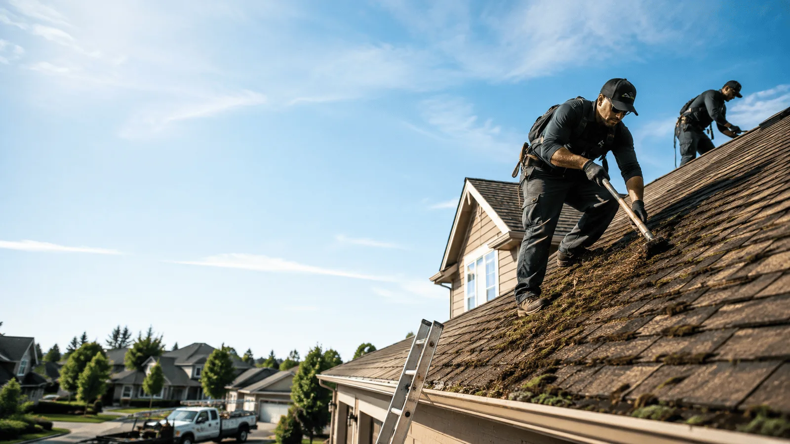 Roof Moss Removal in Kimberly, WI near me